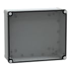 SCHNEIDER ELECTRIC - Contenitore in policarbonato PanelSeT TBP, UL, IP66, IK08, RAL 7035, A341xL291xP128 con coperchio trasparente H20