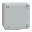SCHNEIDER ELECTRIC - Contenitore in policarbonato PanelSeT TBP, UL, IP66, IK08, RAL 7035, A89xL89xP54 con coperchio opaco H10