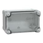 SCHNEIDER ELECTRIC - PanelSeT TBS ABS, Enclosures, 192x121x105 Coperio Trasparente H40
