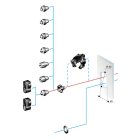 SCHNEIDER ELECTRIC - Serratura doppia barra 5 mm