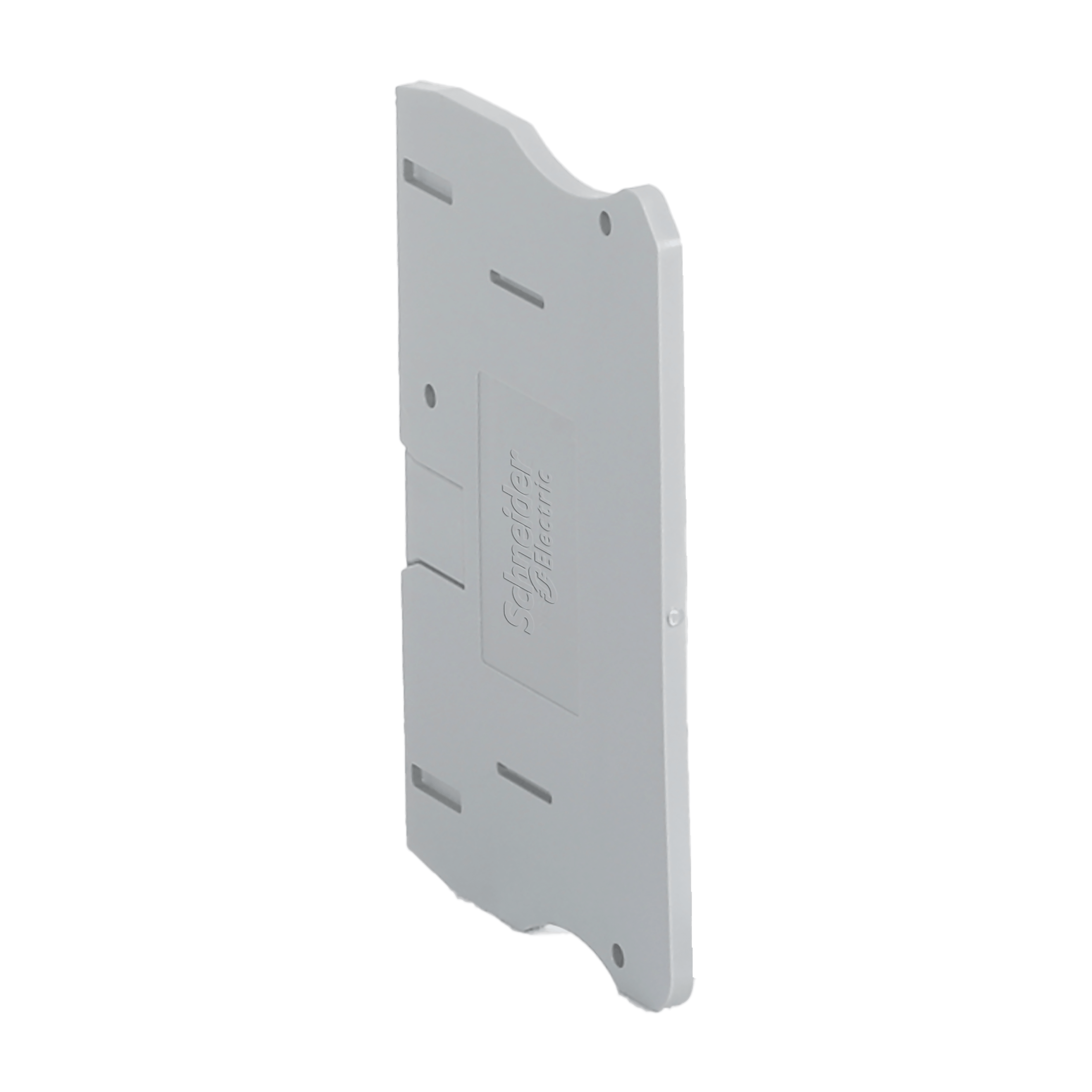 SCHNEIDER ELECTRIC - Piastra di copertura, Linergy TR, sezione cavo 10 mm², 2 punti, per morsetti push-in NSYTRP102, grigio
