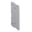 SCHNEIDER ELECTRIC - Piastra di copertura, Linergy TR, sezione cavo 6 mm², 2 punti, per morsetto push-in NSYTRP62, grigio