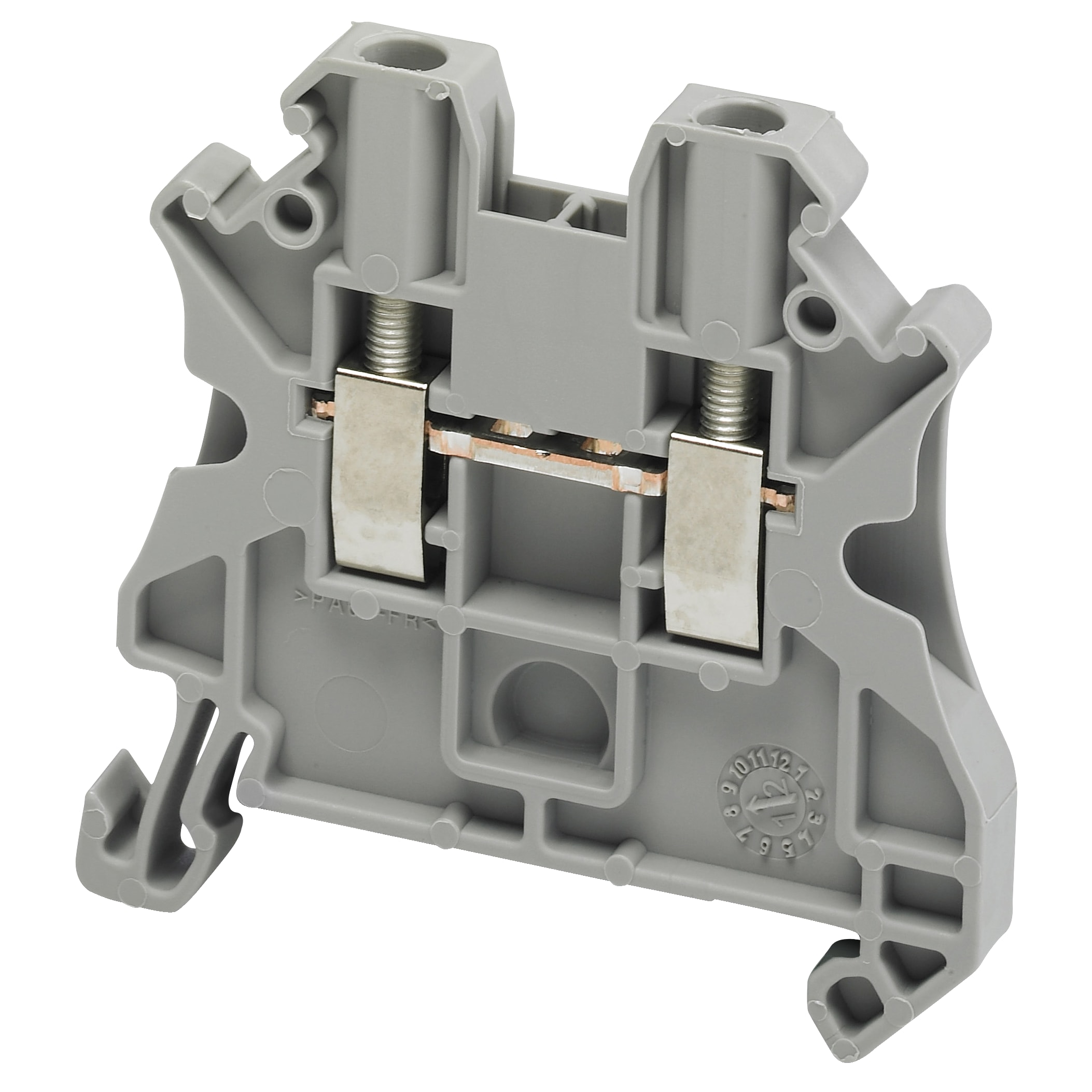 SCHNEIDER ELECTRIC - Morsetto vite, 2pt, 2,5 mm² grigio - [prezzo per 100 pz]
