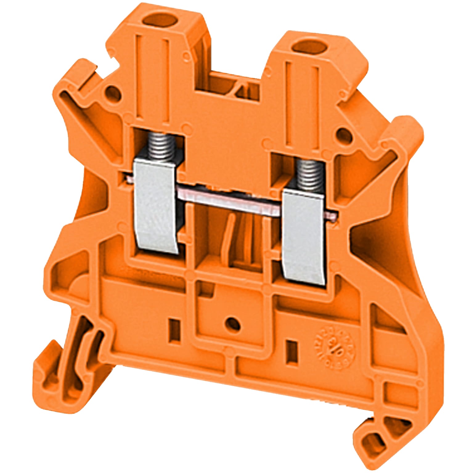 SCHNEIDER ELECTRIC - Morsetto vite, 2pt, 2,5mm² arancione - [prezzo per 100 pz]
