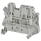 SCHNEIDER ELECTRIC - Morsetto BasicDisc a vite- 2,5 mm² 20A- singolo livello 1x1 - grigio - [prezzo per 100 pz]