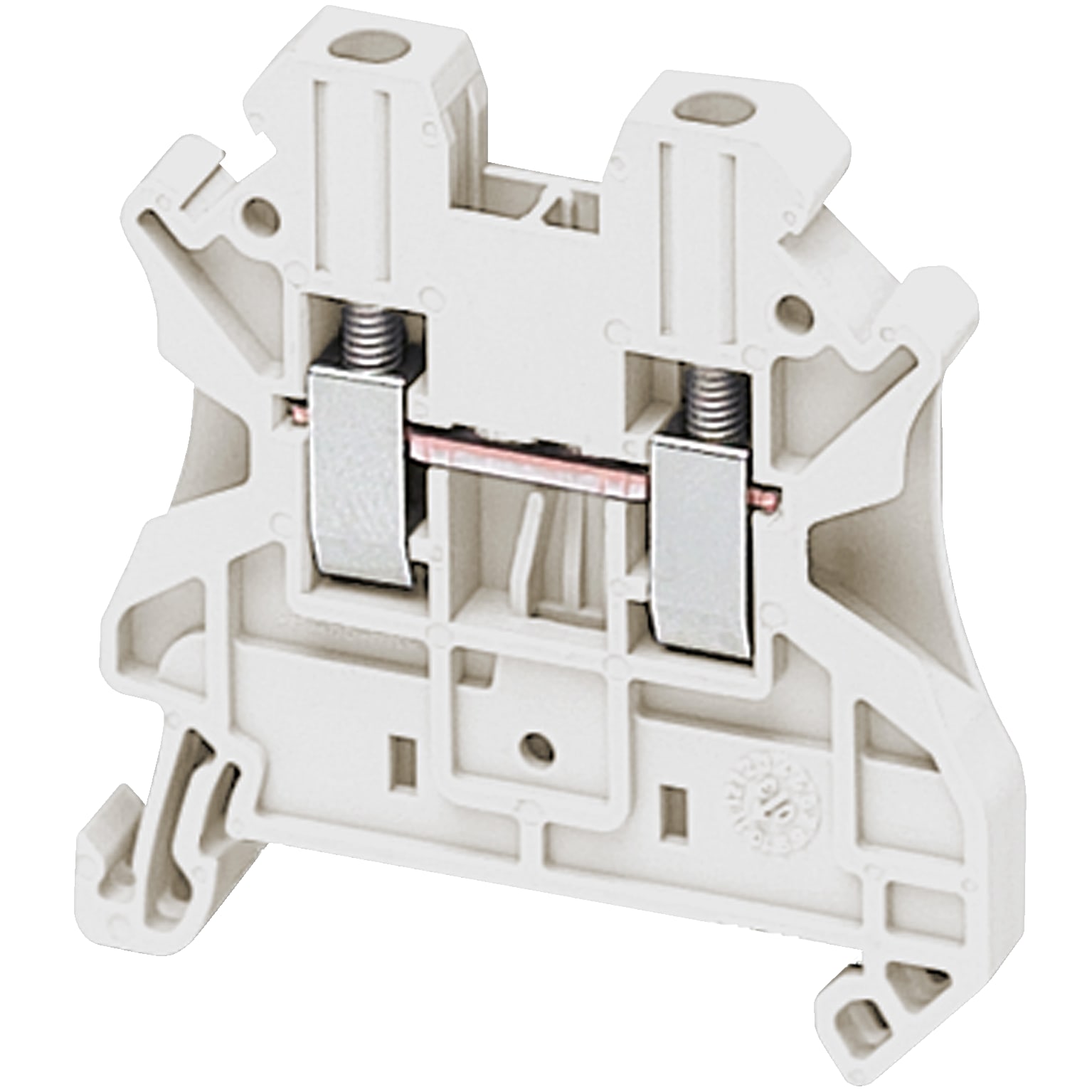 SCHNEIDER ELECTRIC - Morsetto vite, 2pt, 2,5 mm² bianco - [prezzo per 100 pz]