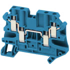 SCHNEIDER ELECTRIC - Morsetto vite, 4pt, 4mm² blu
