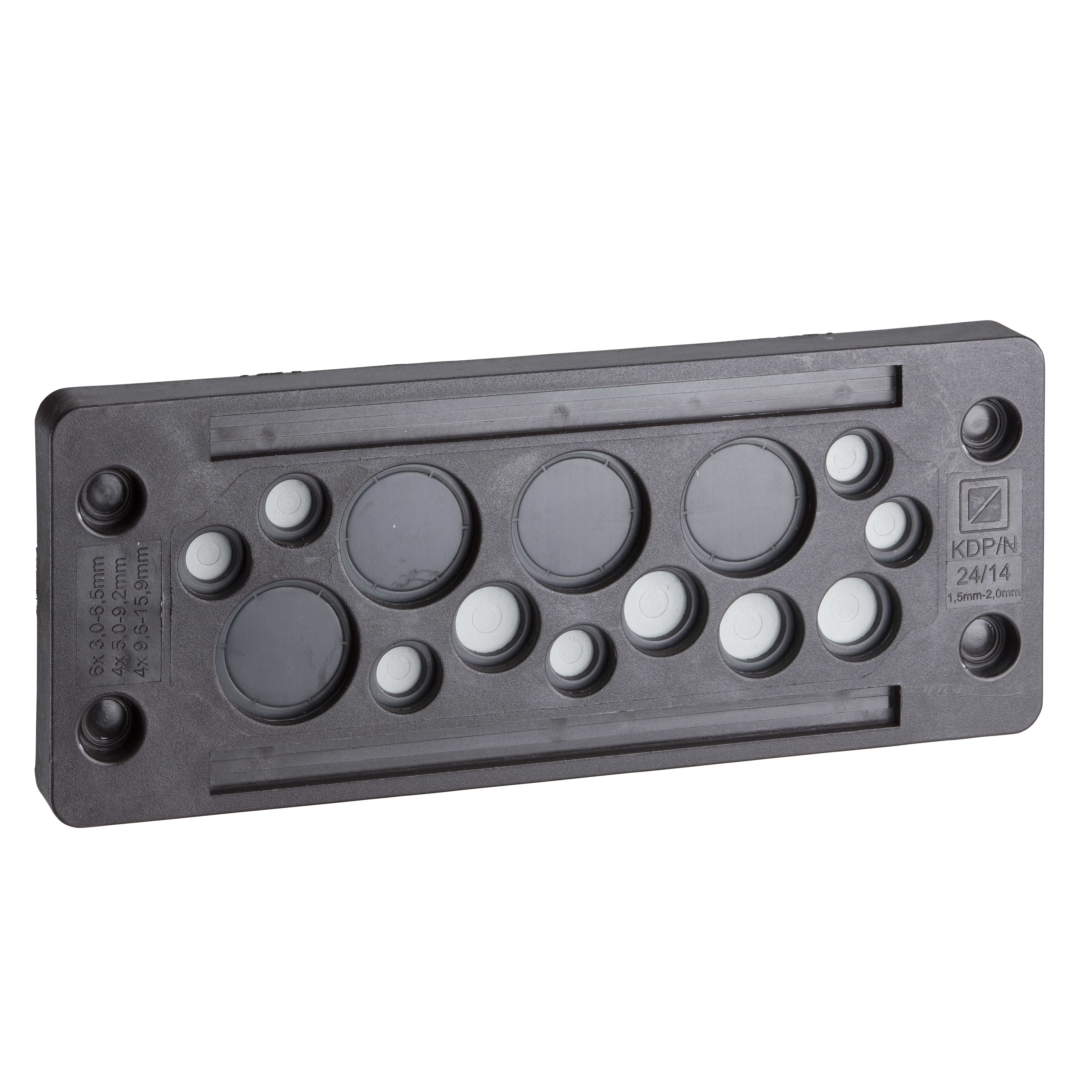 SCHNEIDER ELECTRIC - PIASTRA PASSACAVI 23 FORI
