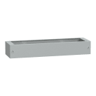 SCHNEIDER ELECTRIC - Zoccolo in poliestere tipo ZA per PLA/PLAT H200xL1200xP420 RAL 7035
