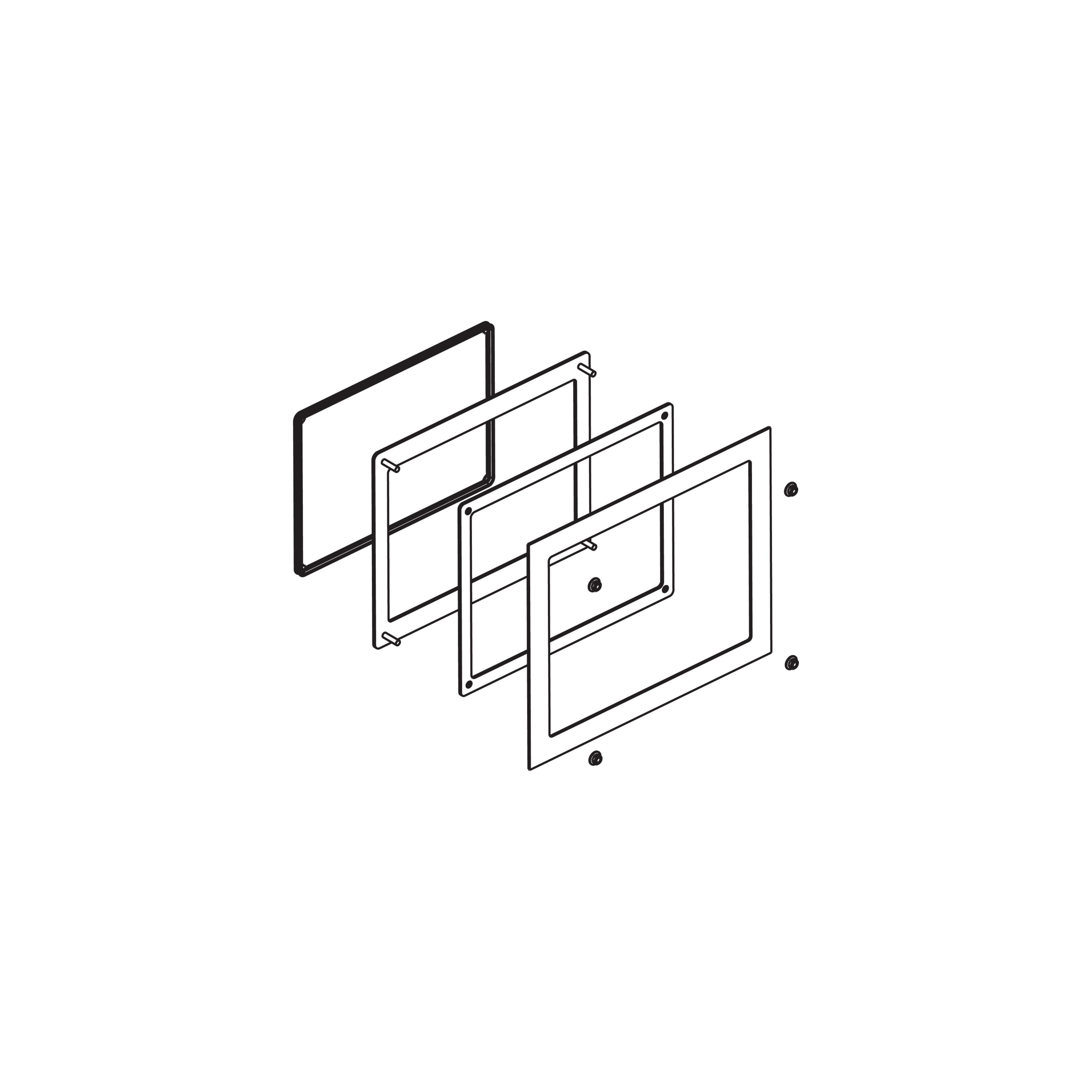 SCHNEIDER ELECTRIC - PANEL CUTOUT ADAPTER