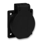 SCHNEIDER ELECTRIC - Presa da incasso, Mureva, PK, Schuko, 10/16A, 250V, 2P+T, nera, 50x50