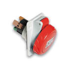 SCHNEIDER ELECTRIC - Presa da incasso inclinata, Mureva, PK, IP67, 32A, 380V, 2P+T, cablaggio rapido