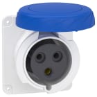 SCHNEIDER ELECTRIC - Presa fissa BT da incasso diritta IP67 32A 220V 2PT cablaggio rapido