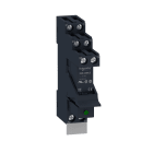 SCHNEIDER ELECTRIC - Relè RSB pre-montato con base-2NC/NO 8A 12VDC completo di diodo