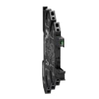 SCHNEIDER ELECTRIC - Base relè a molla con led e circuito di protezione, 12-24 V