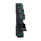 SCHNEIDER ELECTRIC - Base push-in RSZ con staffa di mantenimento, 12 A , per relè RSB1