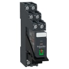 SCHNEIDER ELECTRIC - Relè RXG con pulsante di test completo di base-2NC/NO 5A 24VAC + varistore