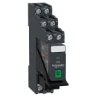 SCHNEIDER ELECTRIC - Relè RXG con pulsante di test completo di base-2NC/NO 5A 24VDC + diodo