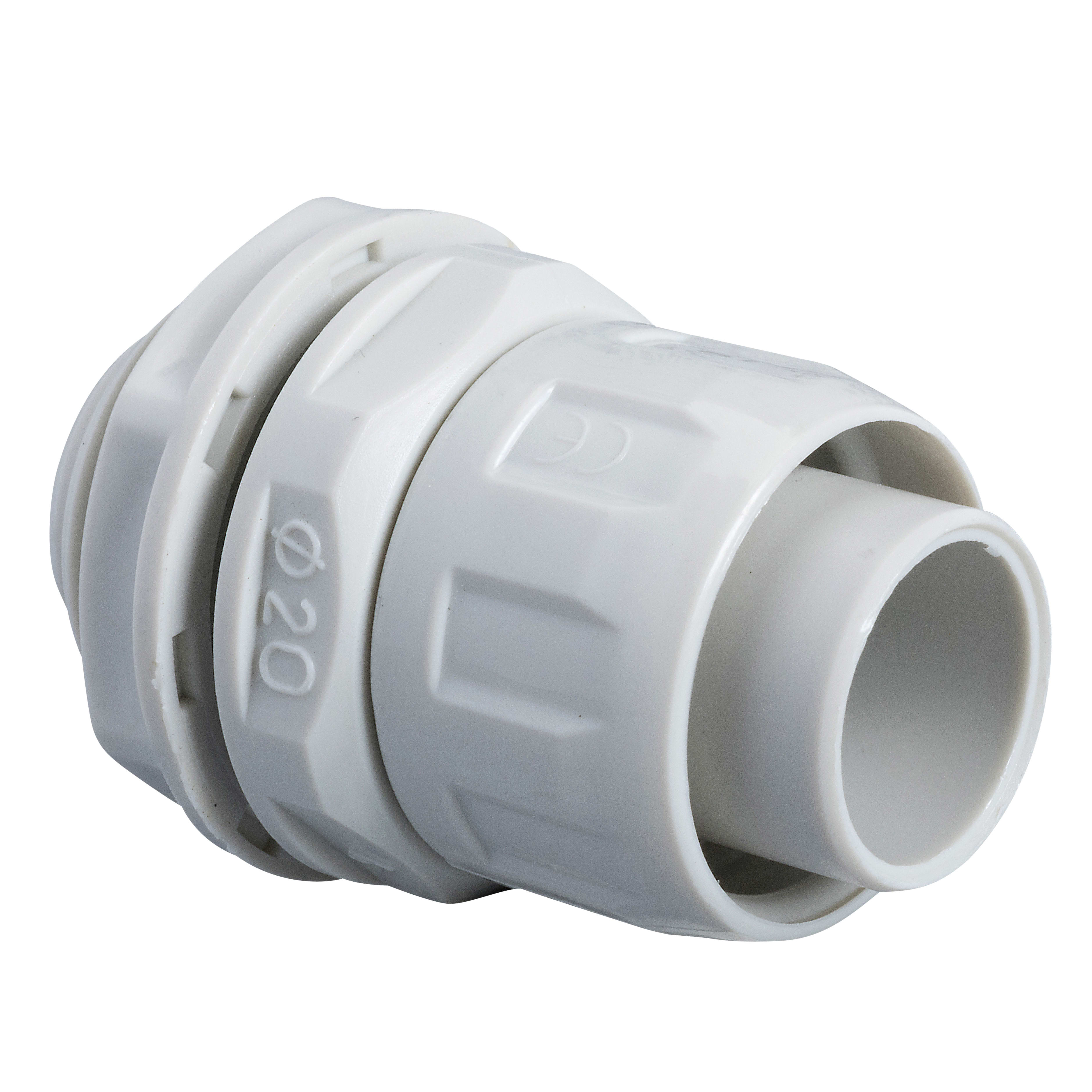 SCHNEIDER ELECTRIC - Raccordo guaina-scatola RGG20 guaina Ø Interruttore 20mm passo GAS 3/4" - [prezzo per 100 pz]