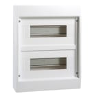 SCHNEIDER ELECTRIC - Centralino parete bianco senza porta Mini Coreos Light IP40 2 file 24mod