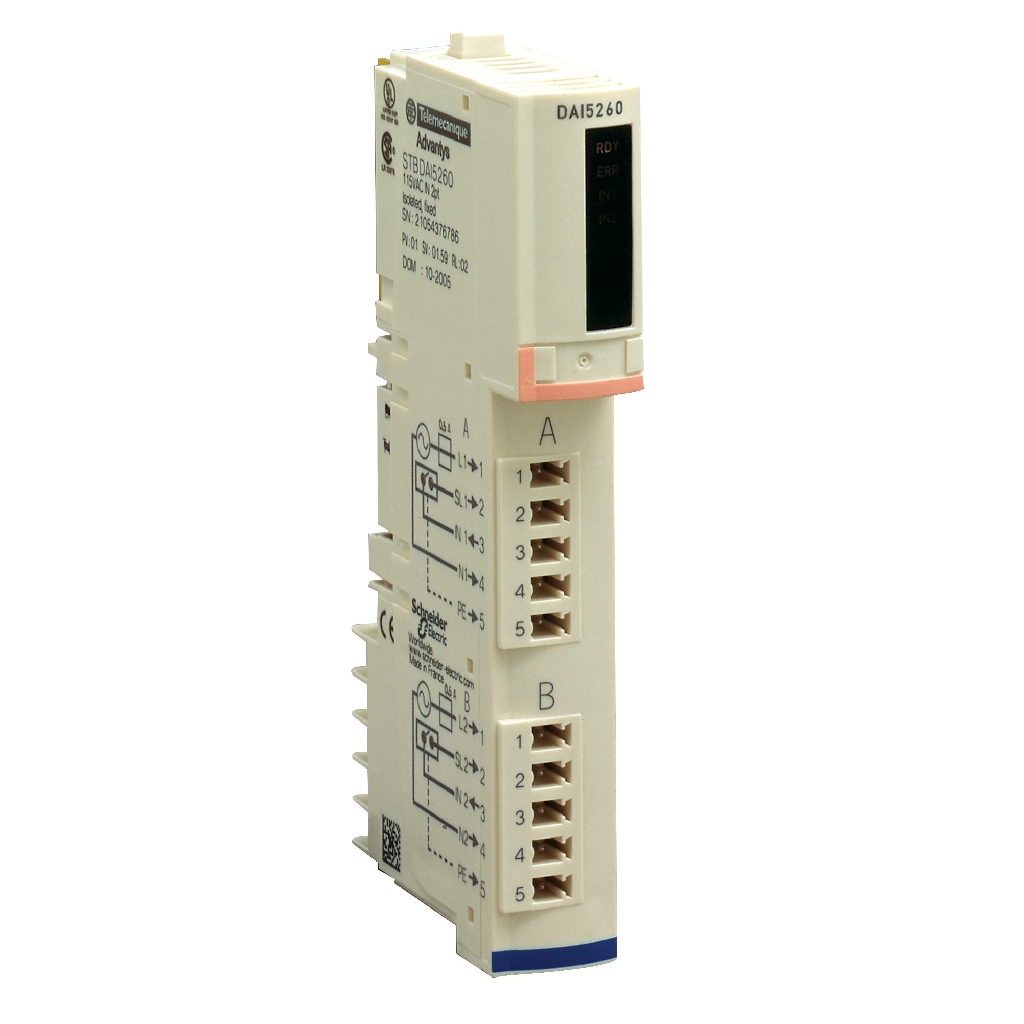 SCHNEIDER ELECTRIC - Kit ingresso digitale standard STB - 115 V CA - 2 I