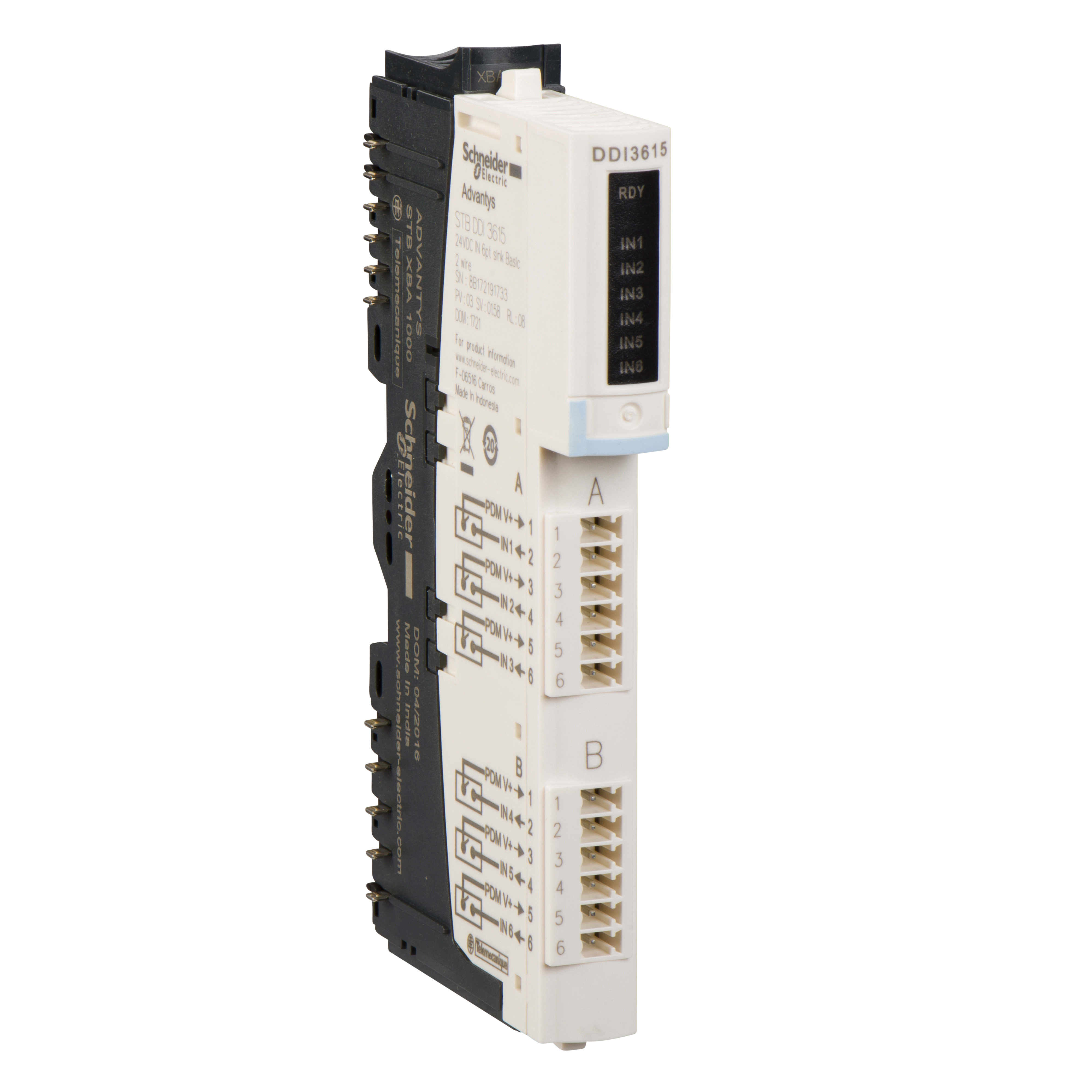 SCHNEIDER ELECTRIC - Kit ingresso digitale di base STB - 24 V CC - 4 I