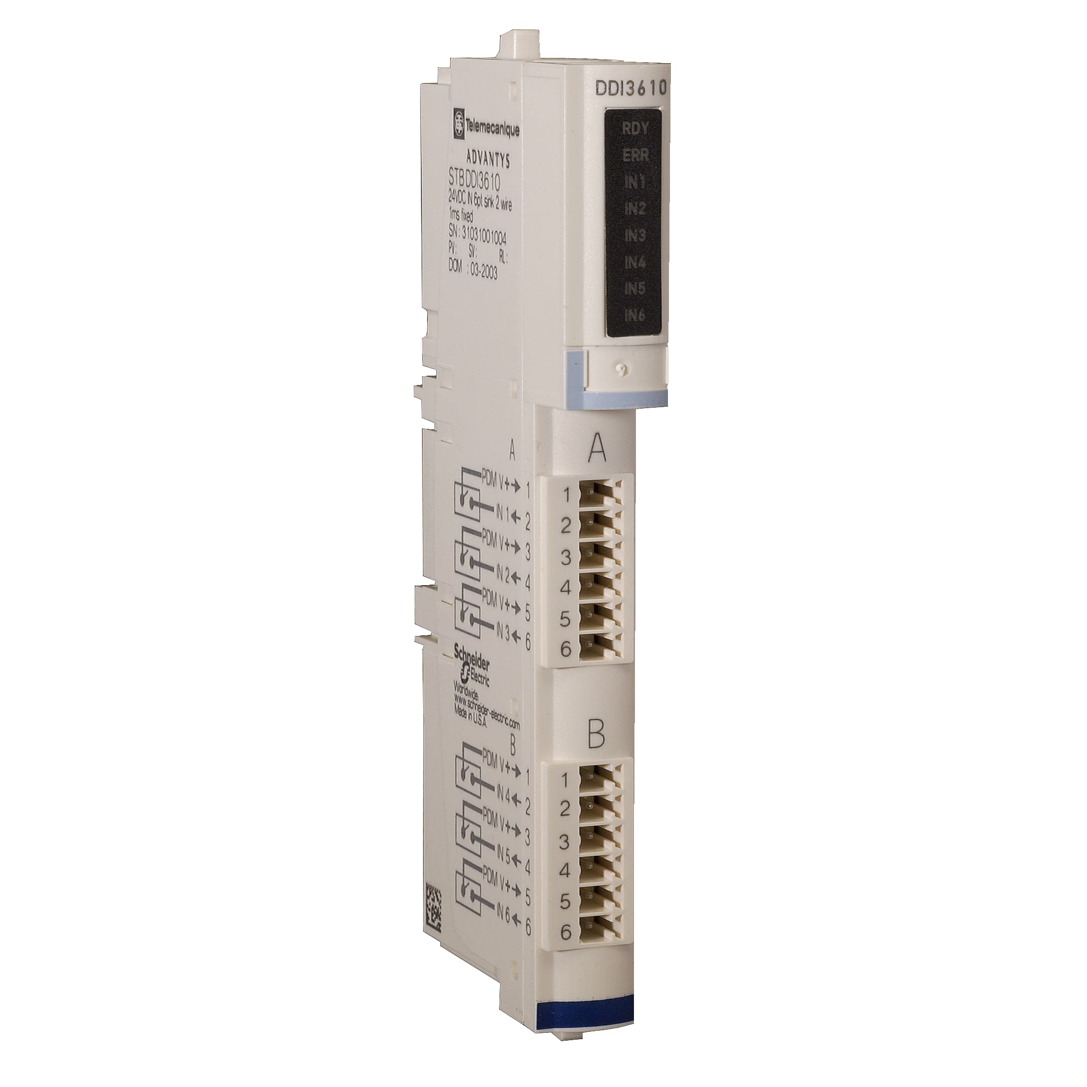 SCHNEIDER ELECTRIC - Kit ingresso digitale standard STB - 24 V CC - 6 I