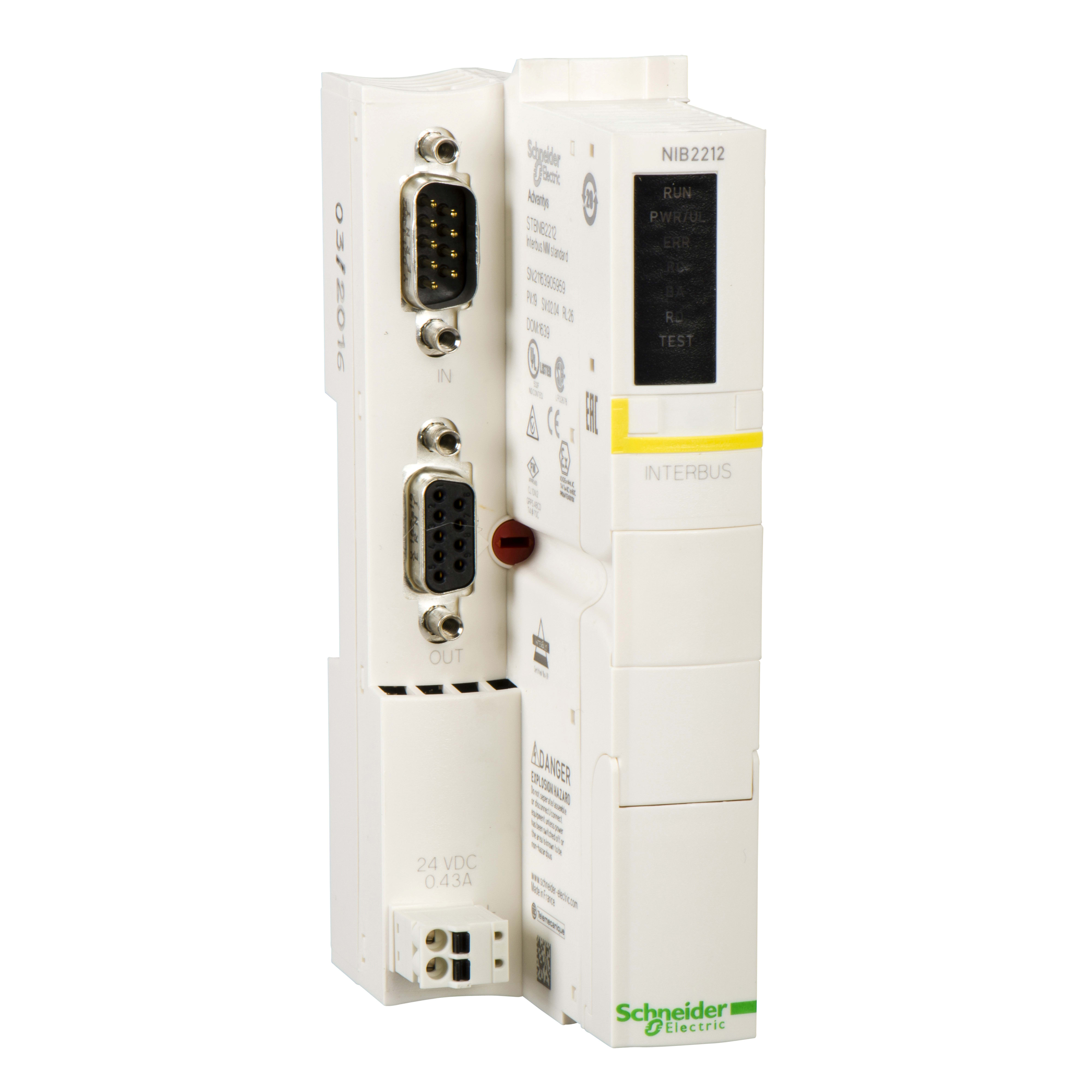 SCHNEIDER ELECTRIC - Modulo interfaccia rete di base STB - Interbus - 500 kbit/s
