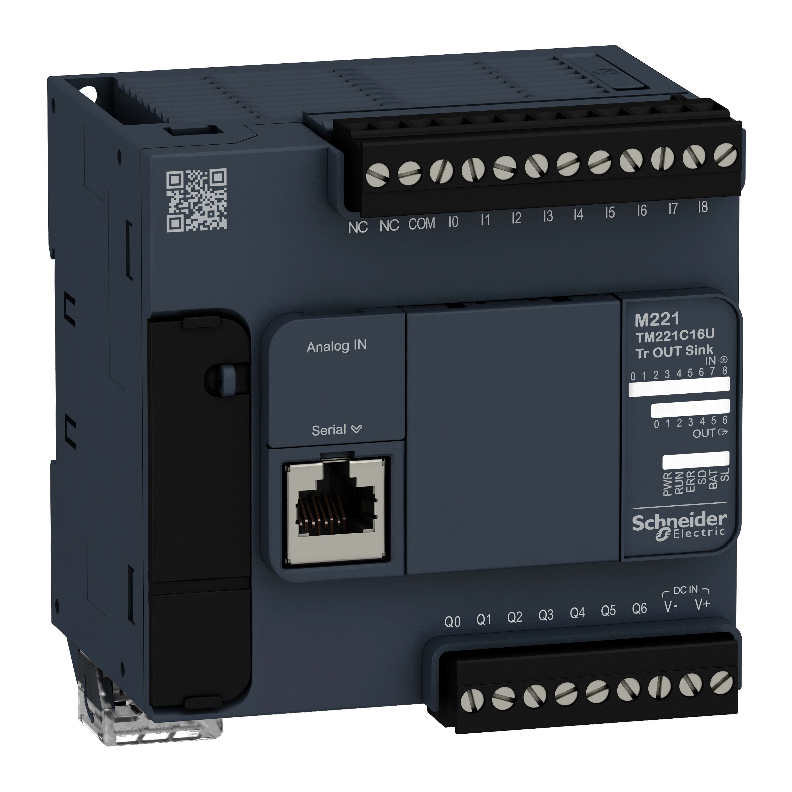 SCHNEIDER ELECTRIC - Controllore M221 16 I/O transistor NPN
