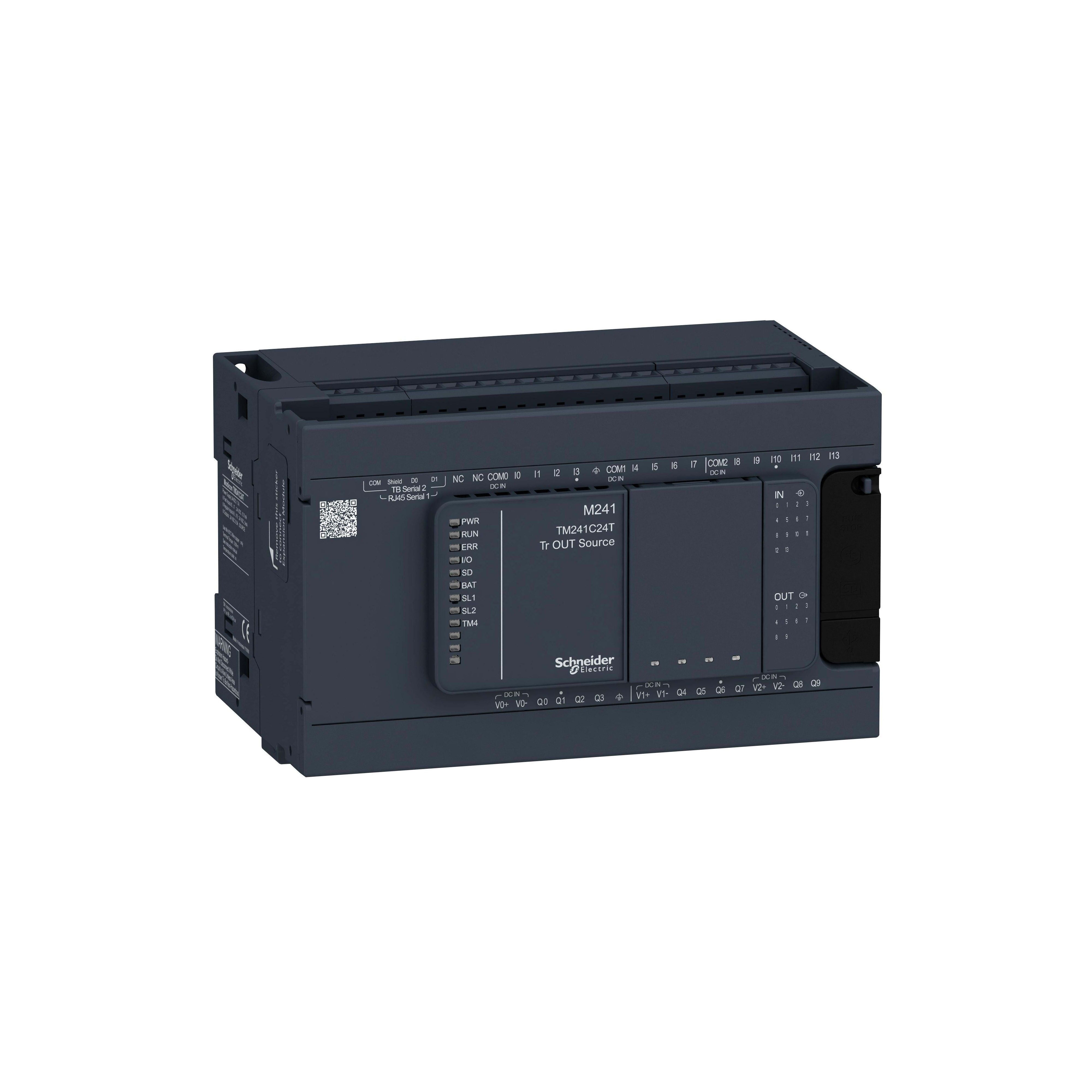SCHNEIDER ELECTRIC - Controllore M241 24 I/O transistor PNP