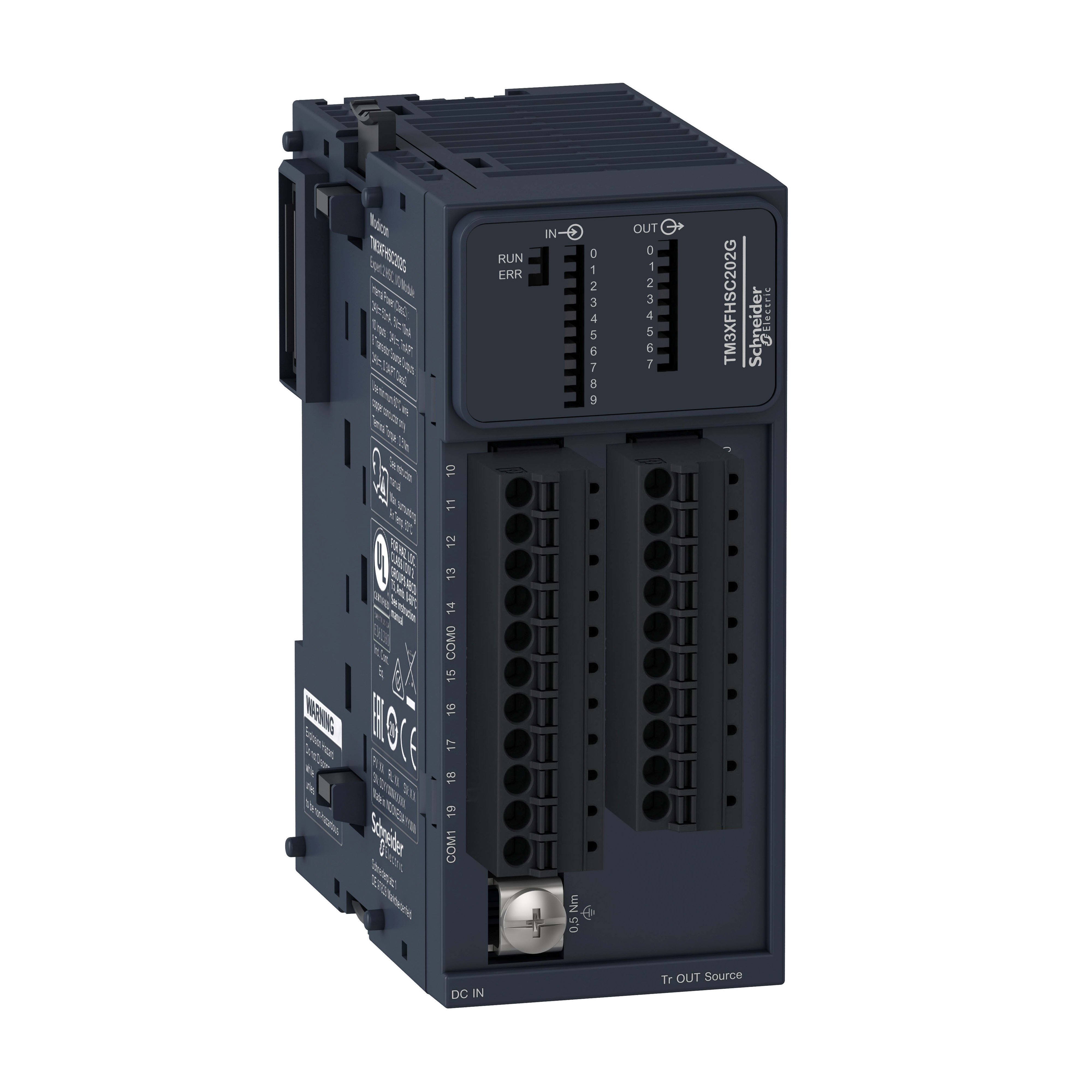 SCHNEIDER ELECTRIC - Modulo conteggio veloce 2 HSC 10 In/ 8 reflex Out a molla
