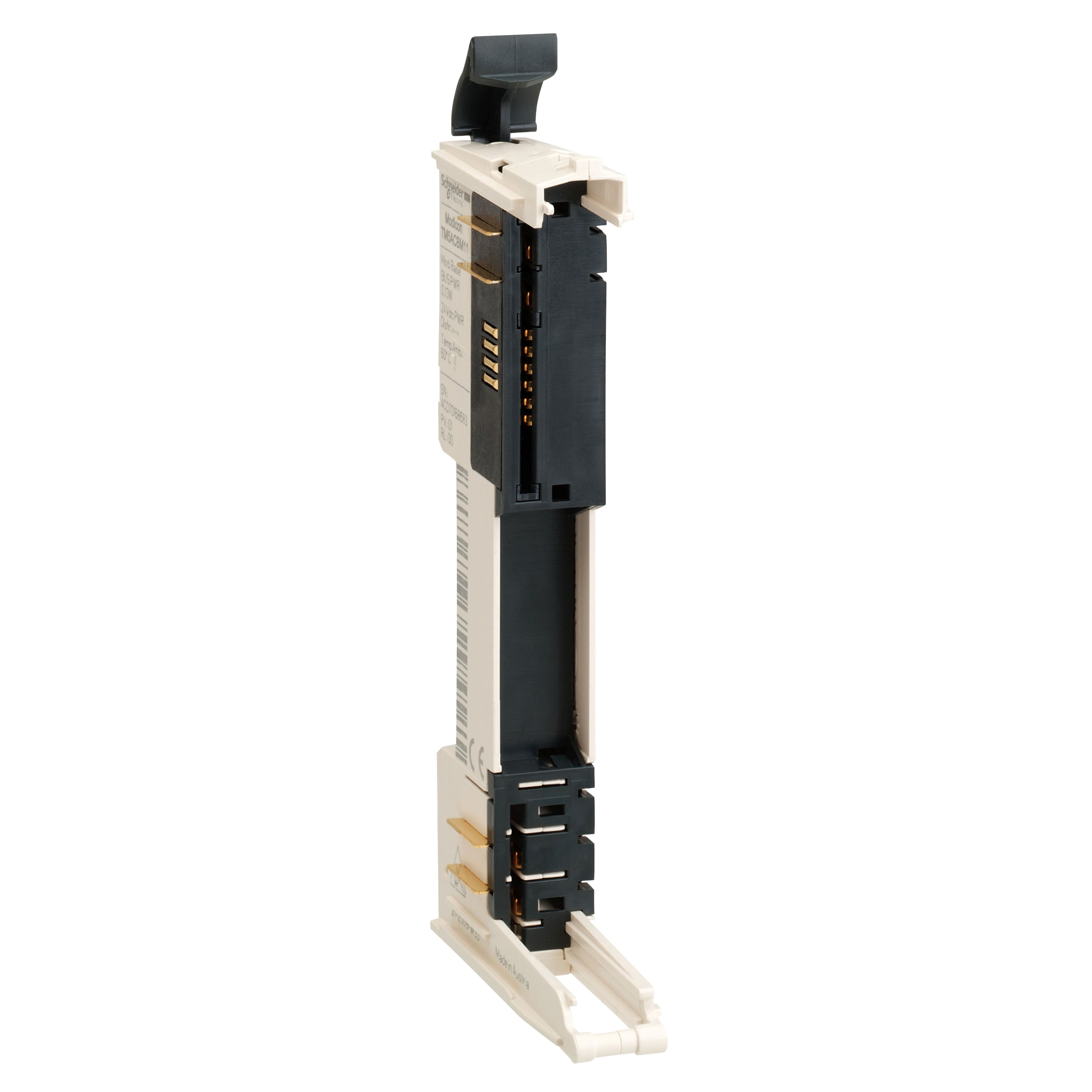 SCHNEIDER ELECTRIC - Base bus - 24 Vcc - bianco - 10 pz