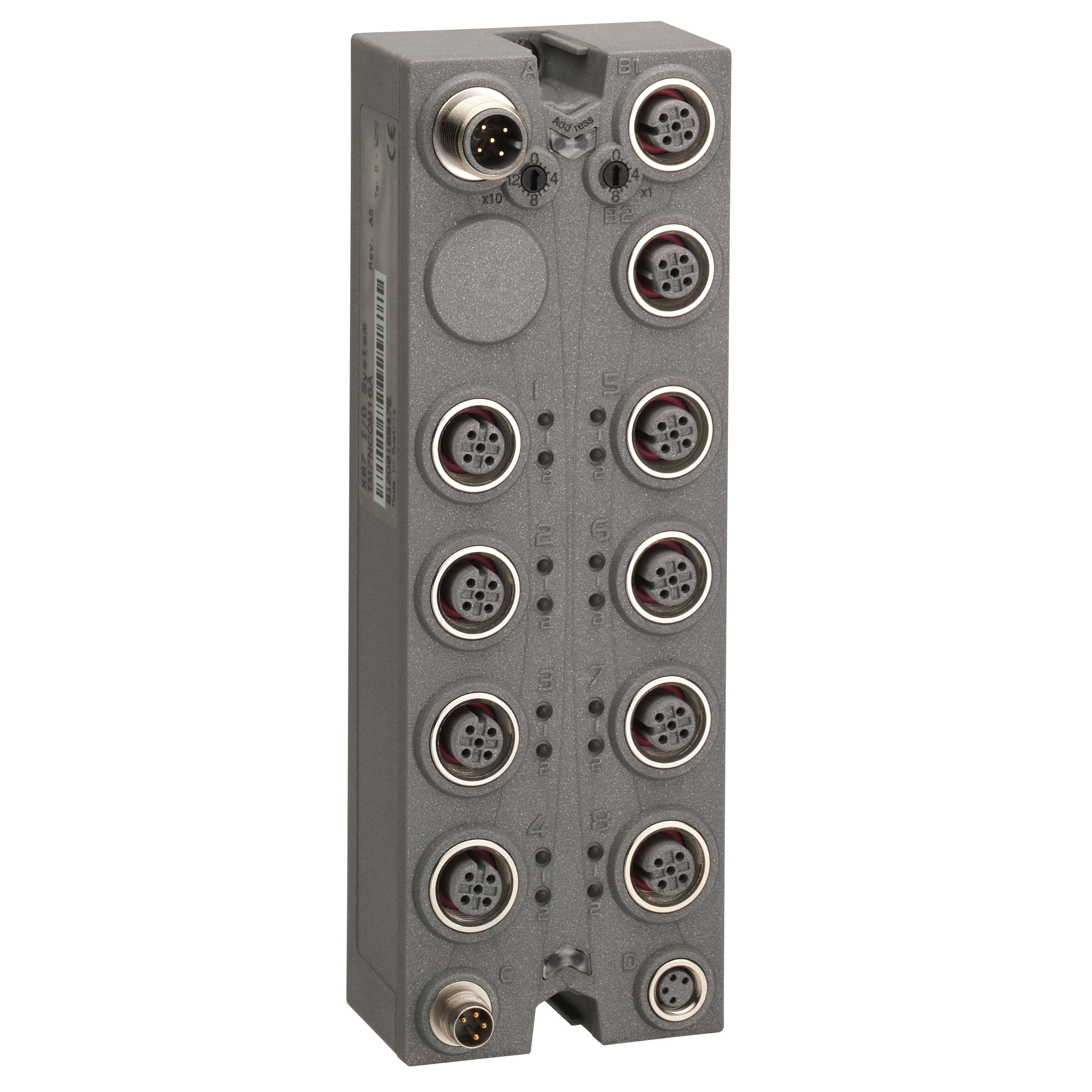 SCHNEIDER ELECTRIC - Blocco interfaccia CANopen - IP67 - 16 I/O - M12