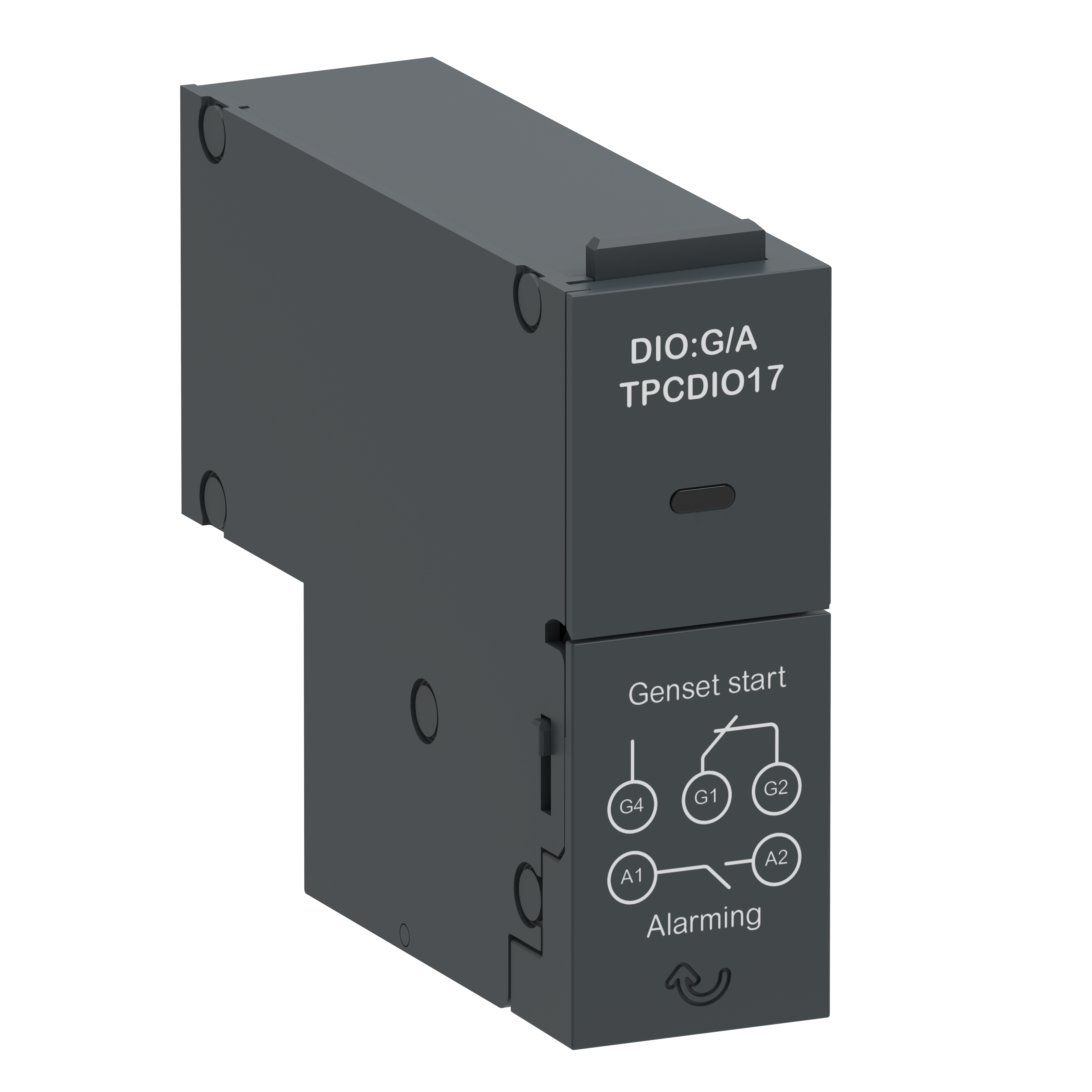SCHNEIDER ELECTRIC - Segnale avvio gruppo elettrogeno, output