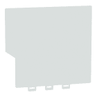 SCHNEIDER ELECTRIC - Schermo isolante,TransferPacT,telaio 250A,set di 1,solo lato posteriore sorgente II