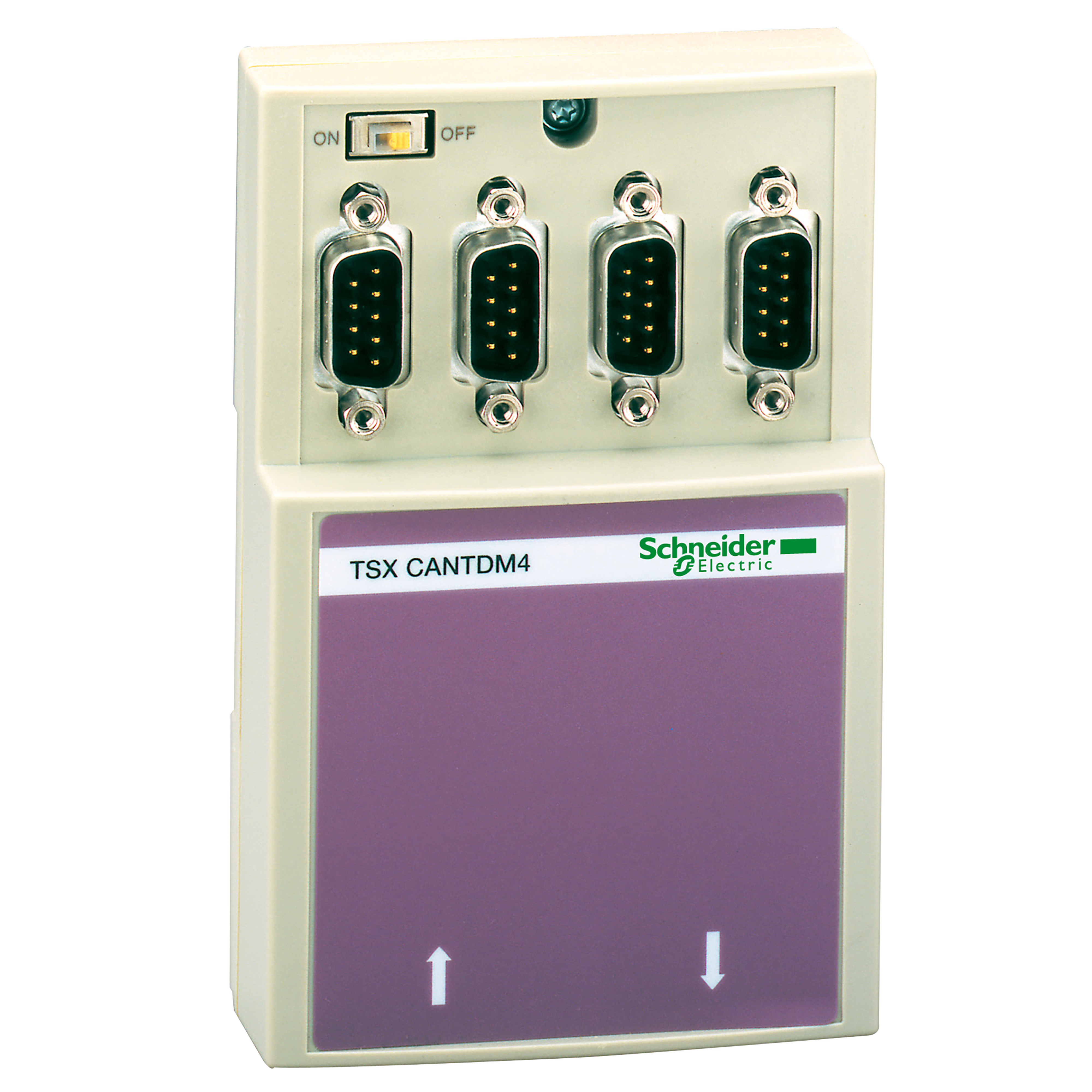 SCHNEIDER ELECTRIC - Scarola di derivazione CANopen 4 connettori SUB-D9 maschio