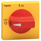 SCHNEIDER ELECTRIC - TeSys VLS - rot. handle - holefixing - red - shaft 5 mm - 65x65 mm - defeatable