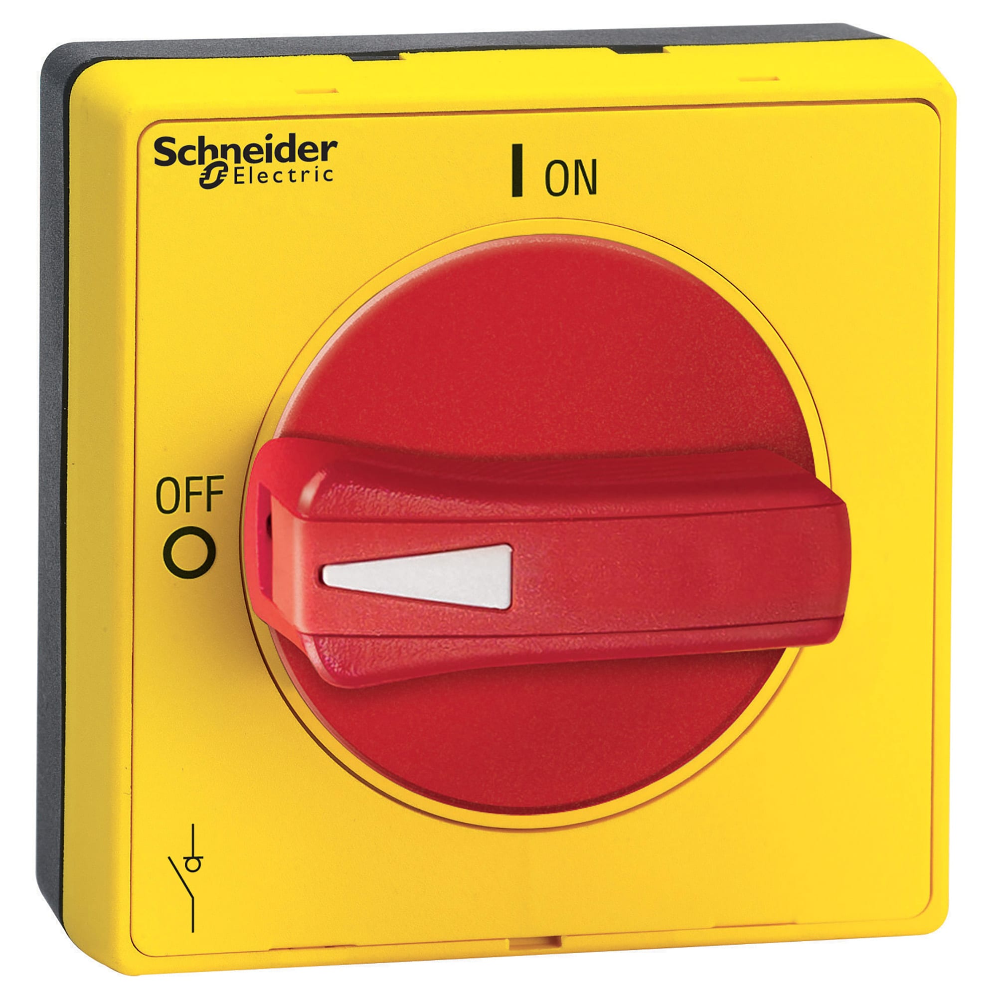 SCHNEIDER ELECTRIC - TeSys VLS - rot. handle - screwfixing - red - shaft 5 mm - 65x65 mm
