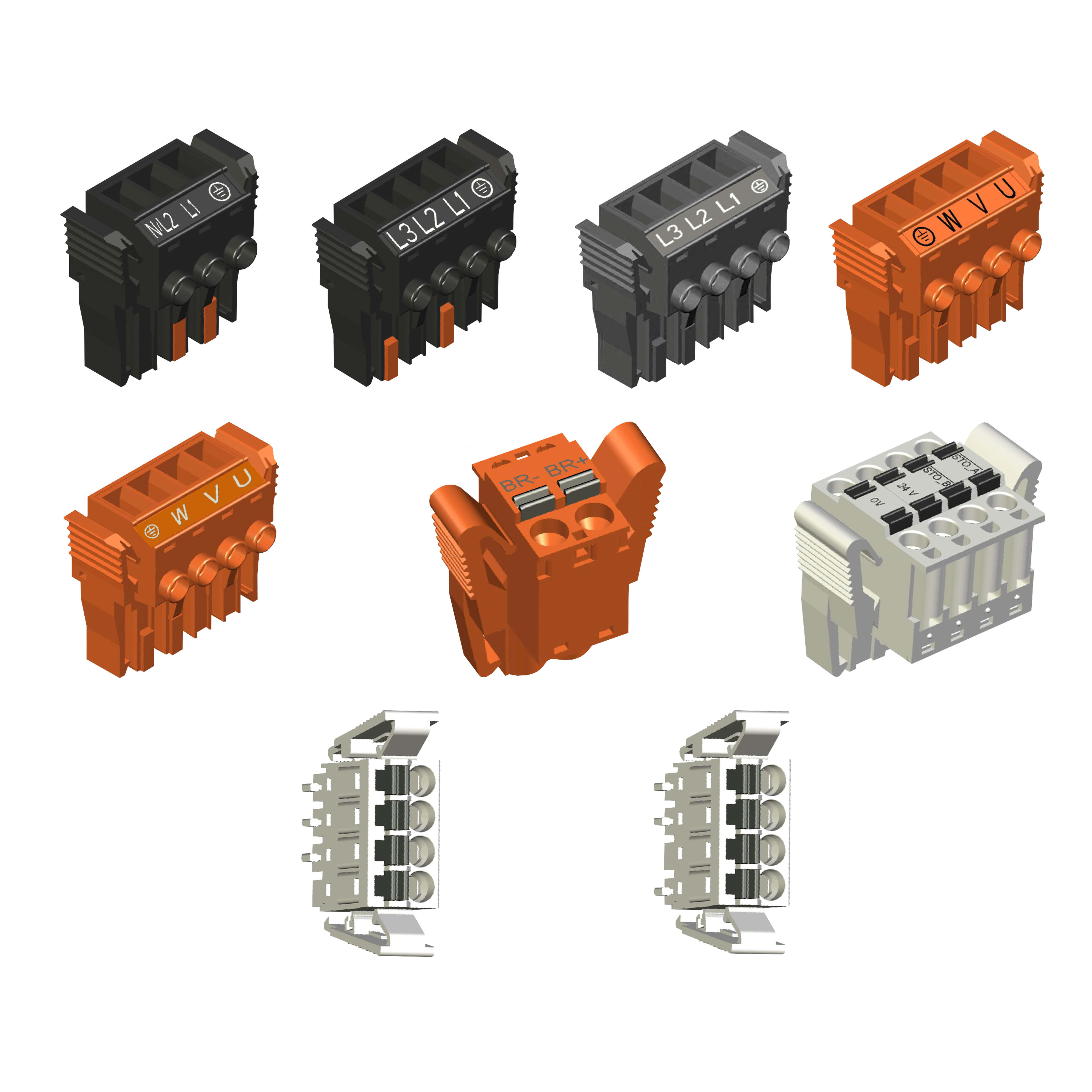 SCHNEIDER ELECTRIC - KIT CONNETTORI LXM 32M