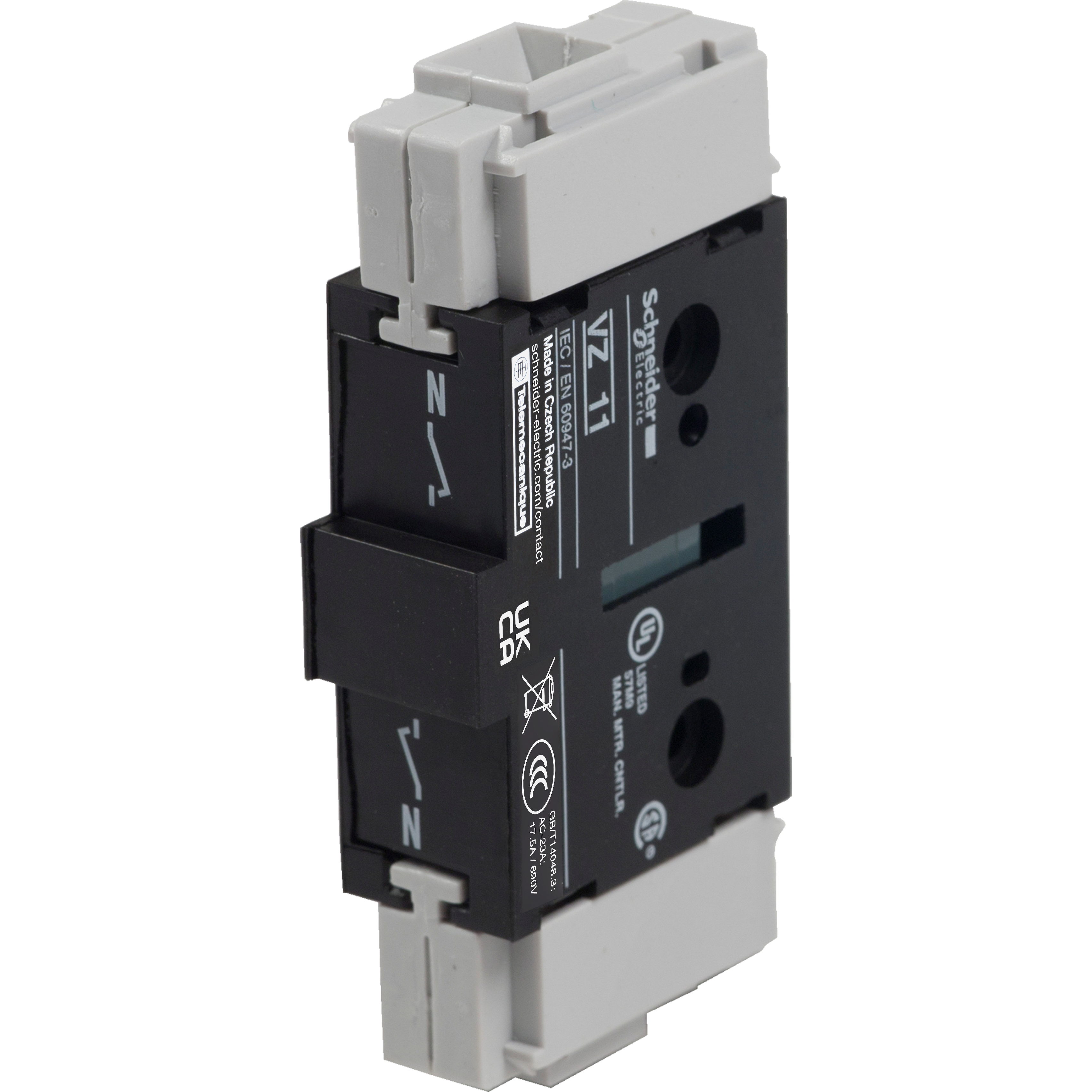 SCHNEIDER ELECTRIC - Polo neutro aggiuntivo - 12...40 A per TeSys Vario V02...V2