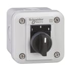 SCHNEIDER ELECTRIC - Pulsantiera, Harmony XALE, selettore, per XB7 22 mm, 3 posizioni, plastica, grigia, con marcatura bianca I-O-II, 2NO