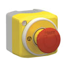 SCHNEIDER ELECTRIC - Pulsantiera Emergenza con etichetta luminosa 24V 2 colori rosso e bianco 1NO+1NC