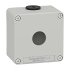 SCHNEIDER ELECTRIC - Pulsantiera in metallo grigia M20 1 foro 22MM 80X80X51,5 UL CSA