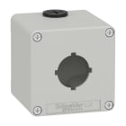 SCHNEIDER ELECTRIC - Pulsantiera in metallo grigia  M20 1 foro 30MM  80X80X77 UL CSA