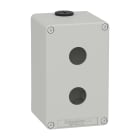 SCHNEIDER ELECTRIC - Pulsantiera in metallo grigia M20 2 fori 22MM 80X130X77 UL CSA