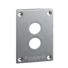 SCHNEIDER ELECTRIC - Piastra anteriore - XAP-E - metallo - 2 fori orizzontali