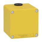 SCHNEIDER ELECTRIC - Pulsantiera gialla per arresto di emergenza M20 non forata 80X80X77 UL CSA
