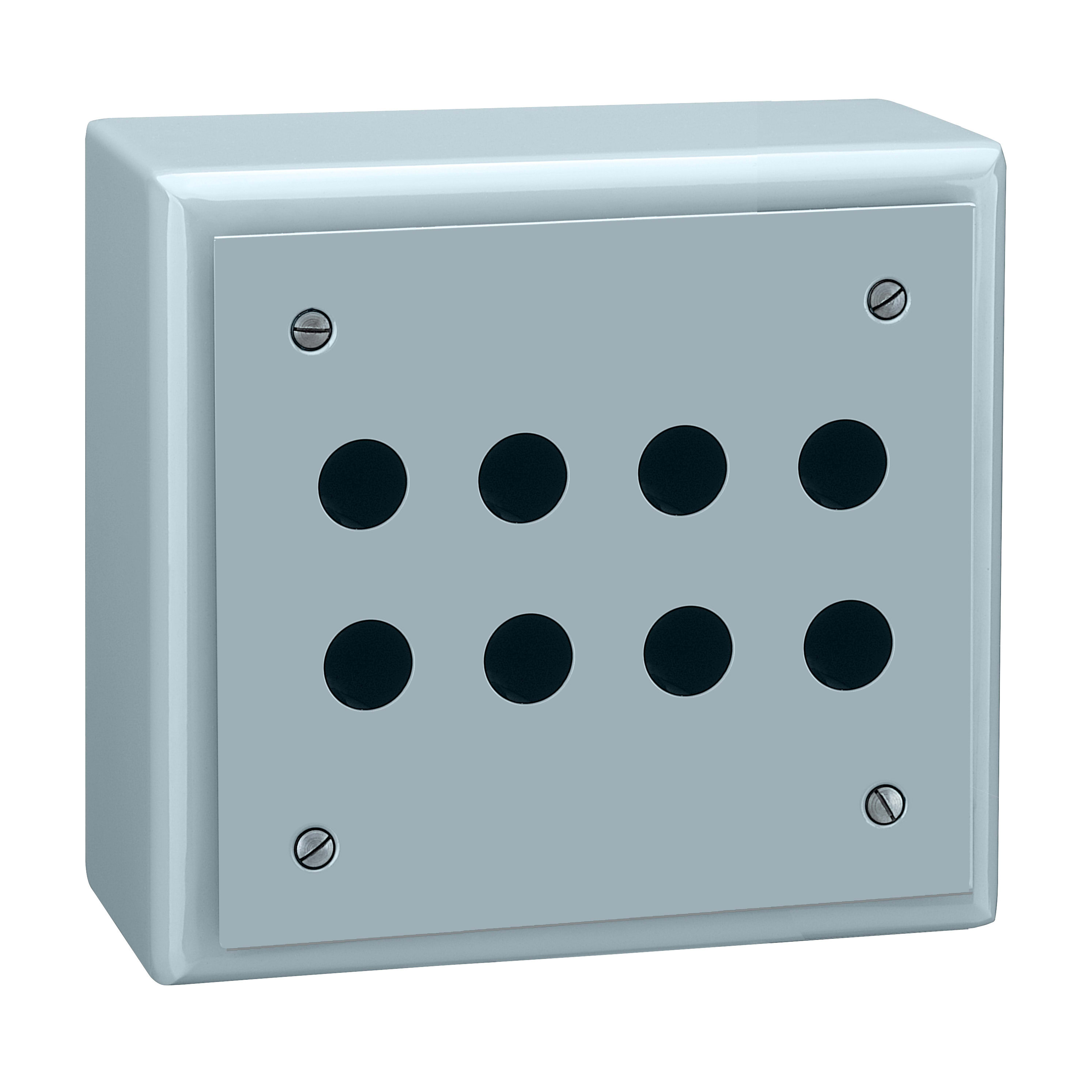 SCHNEIDER ELECTRIC - Pulsantiera vuota XB2-S - metallo - 8 fori su 4 file
