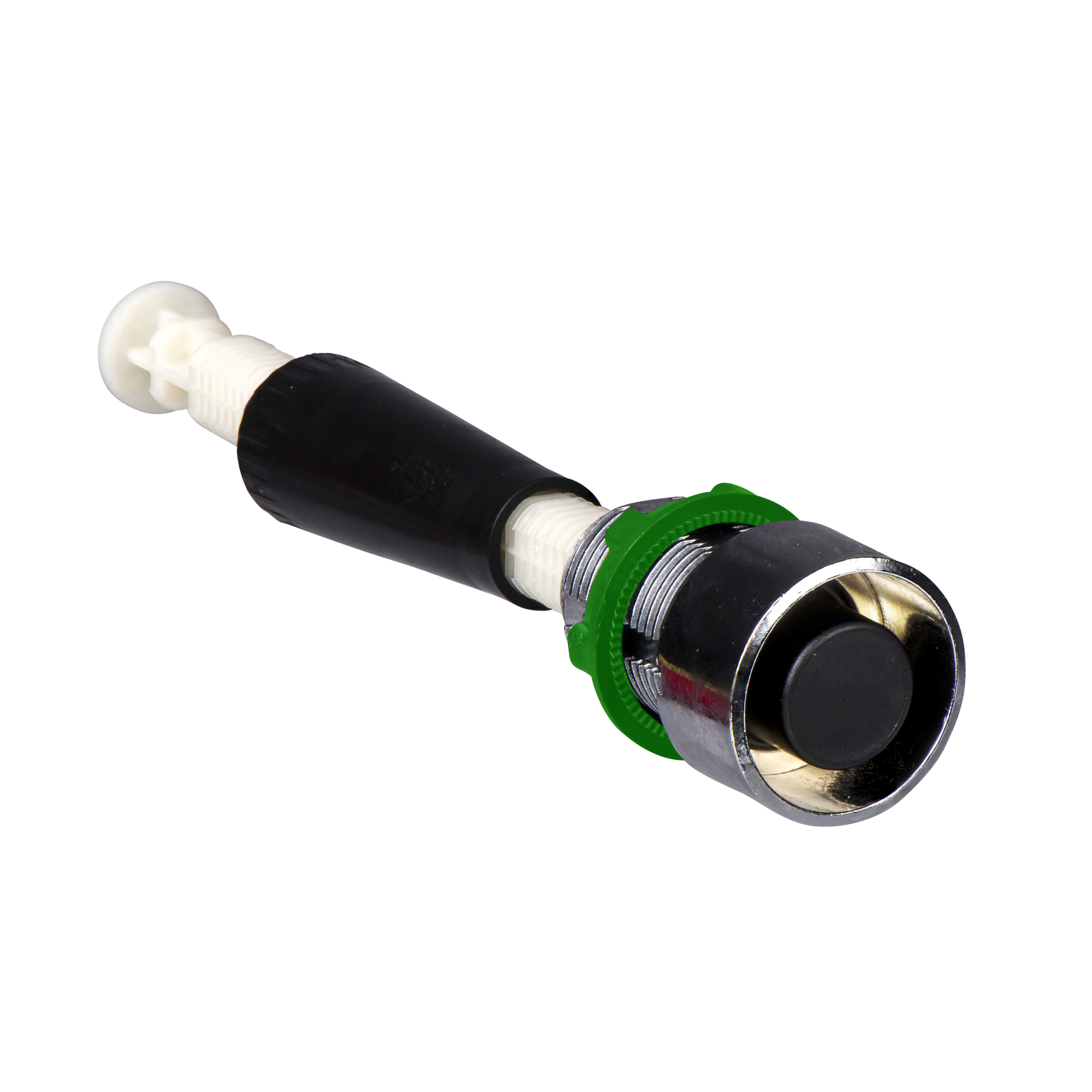 SCHNEIDER ELECTRIC - Pulsante RESET nero Ø22 - filoghiera - distanza di azionamento 30..1 Ø30