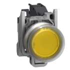 SCHNEIDER ELECTRIC - Pulsante giallo con cappuccio ATEX inserimento etichetta
